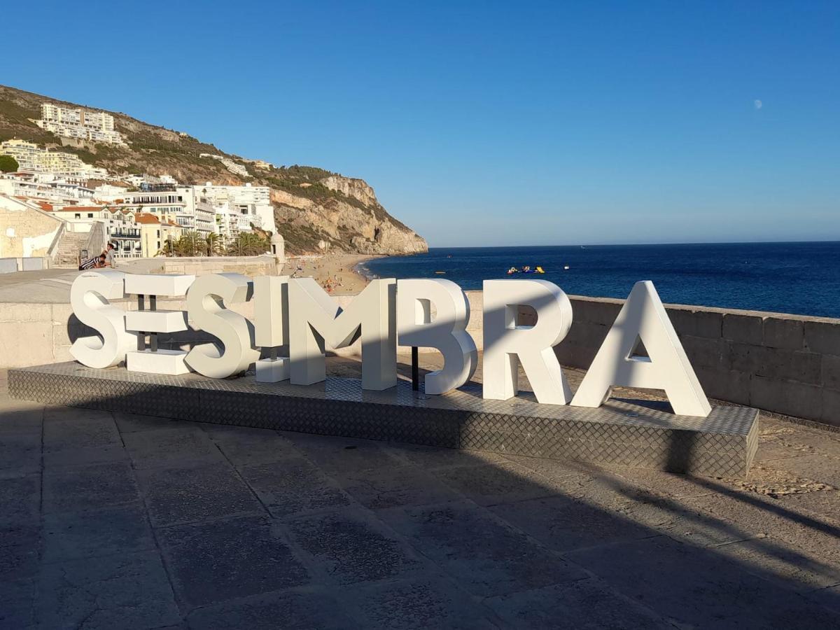 Zimbra Blue Apartment Sesimbra Bagian luar foto