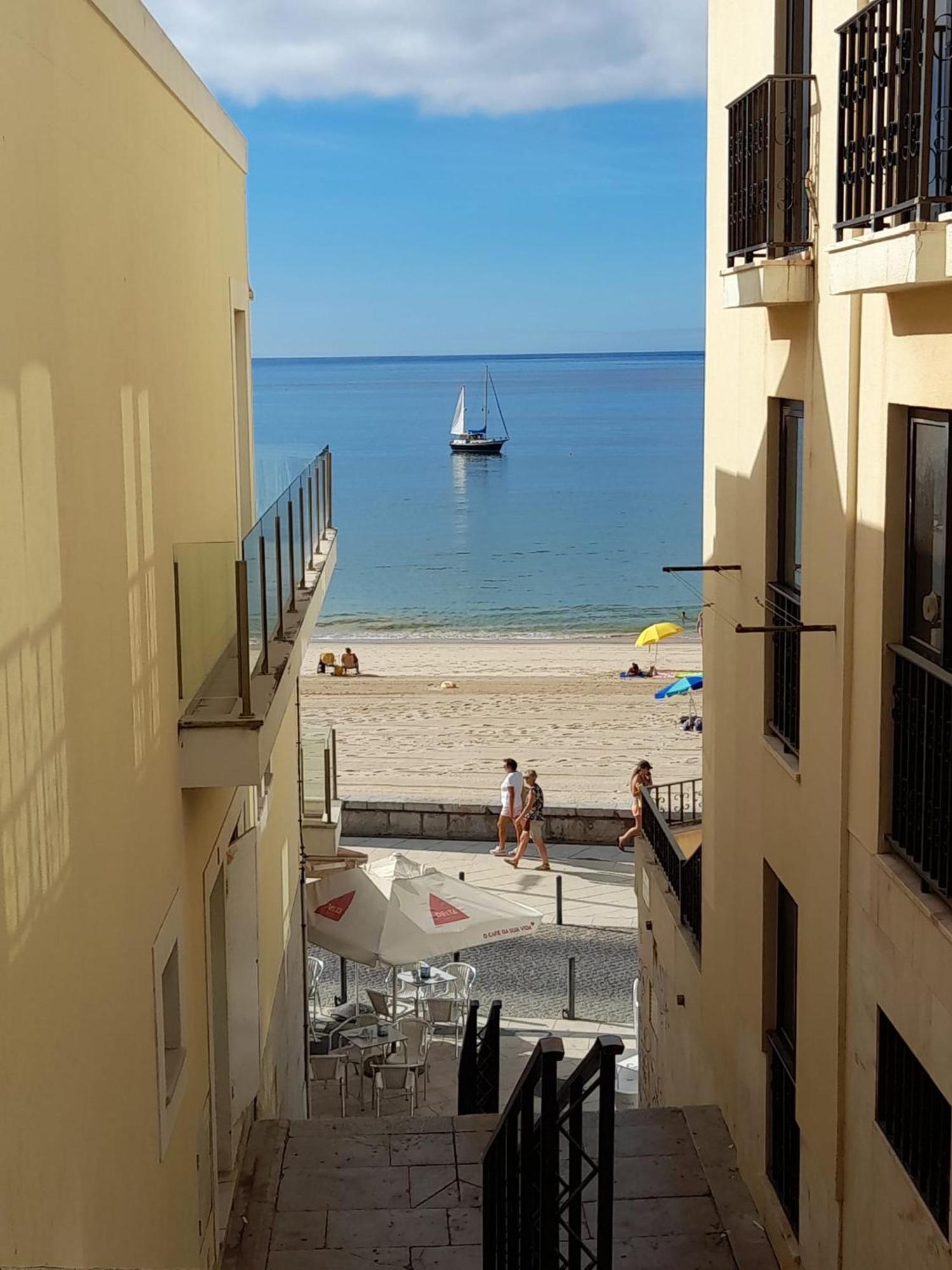 Zimbra Blue Apartment Sesimbra Bagian luar foto
